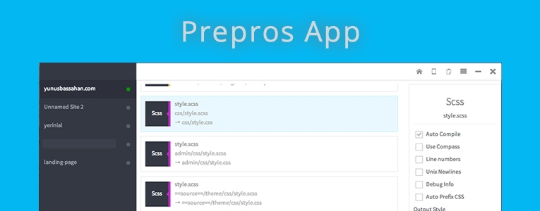 Başarılı Bir Yazılım Prepros App