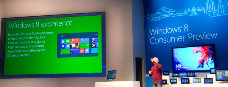 Windows 8 Tüketici Önizleme Sürümü Nihayet Çıktı